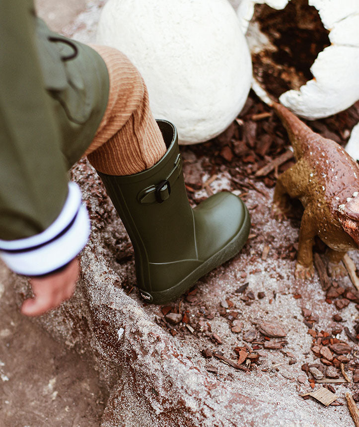 Igor Boy's and Girl's Splash Euri Rain Boots, Kaki