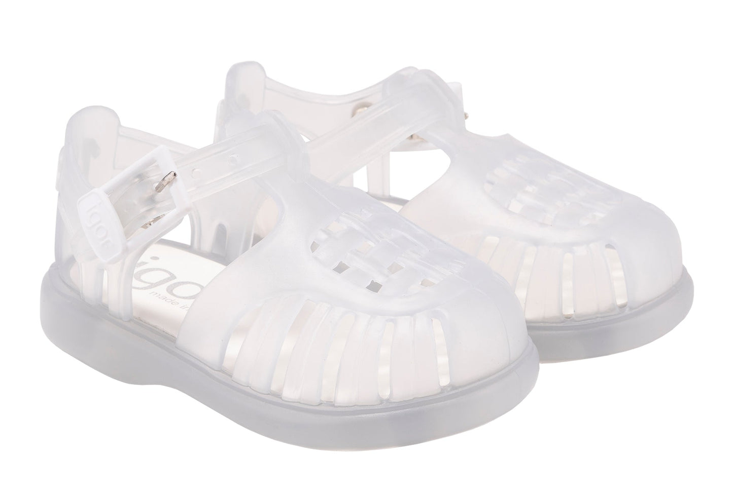 Igor S10233 Boy's and Girl's Tobby Sandal - Blanco
