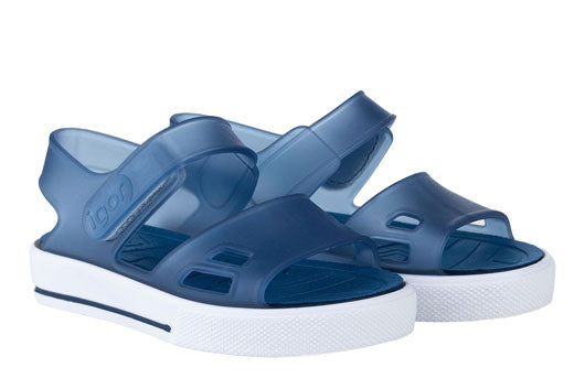 Igor S10231 Boy's and Girl's Malibu Sandal - Marino
