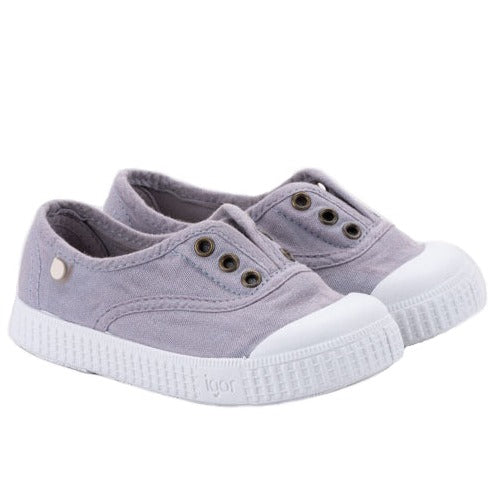 Berri Laceless Canvas Shoes Malva