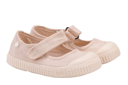 Igor S10276 Girl's Irene MC Shoes - Marfil