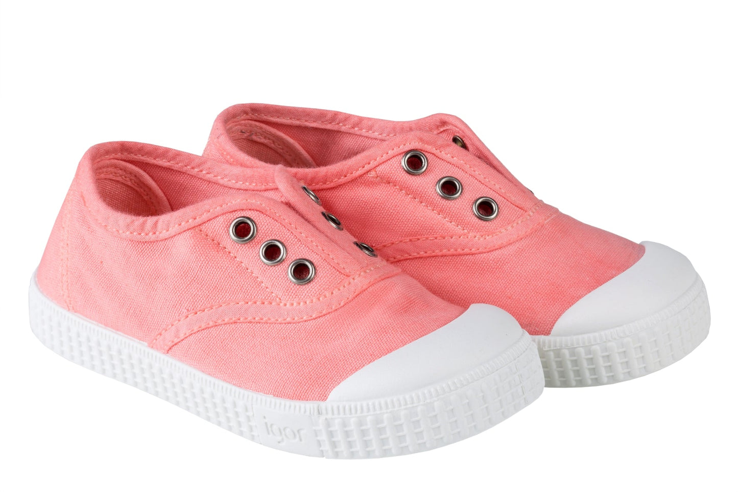 Berri Canvas Shoes - Coral