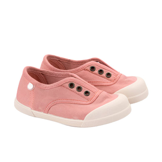 Igor Girl's Lona Laceless Shoes - Nuevo Rosa