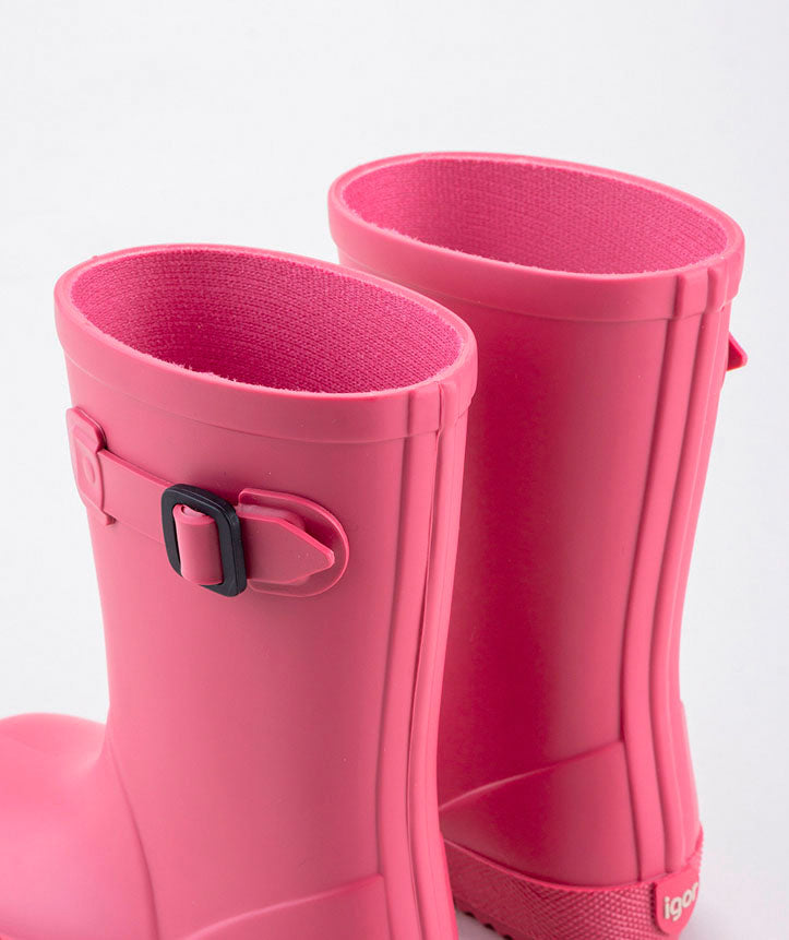 Igor Girl's and Boy's Splash Euri Rain Boots - Frambuesa