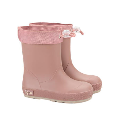 Igor Yogi Dk Cuello Rain Boots, Rosa