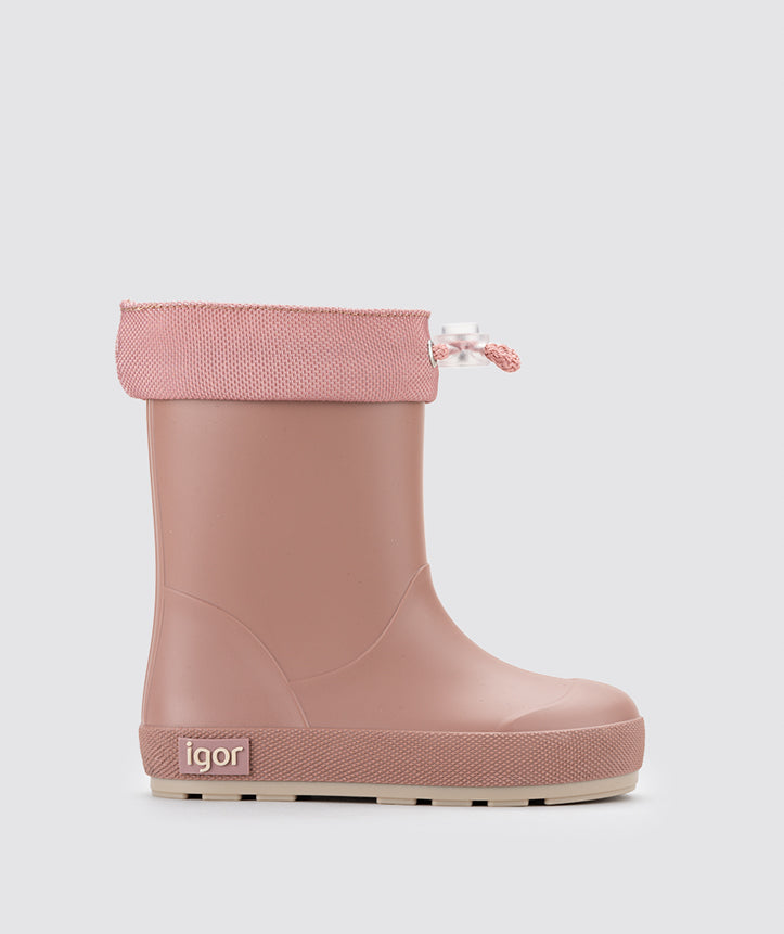 Igor Yogi Dk Cuello Rain Boots, Rosa