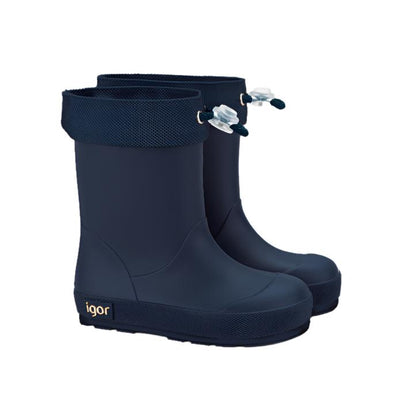 Igor Yogi Cuello Rain Boots, Marino