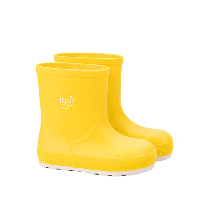 Igor Yogi Nautico Rain Boots, Amarillo