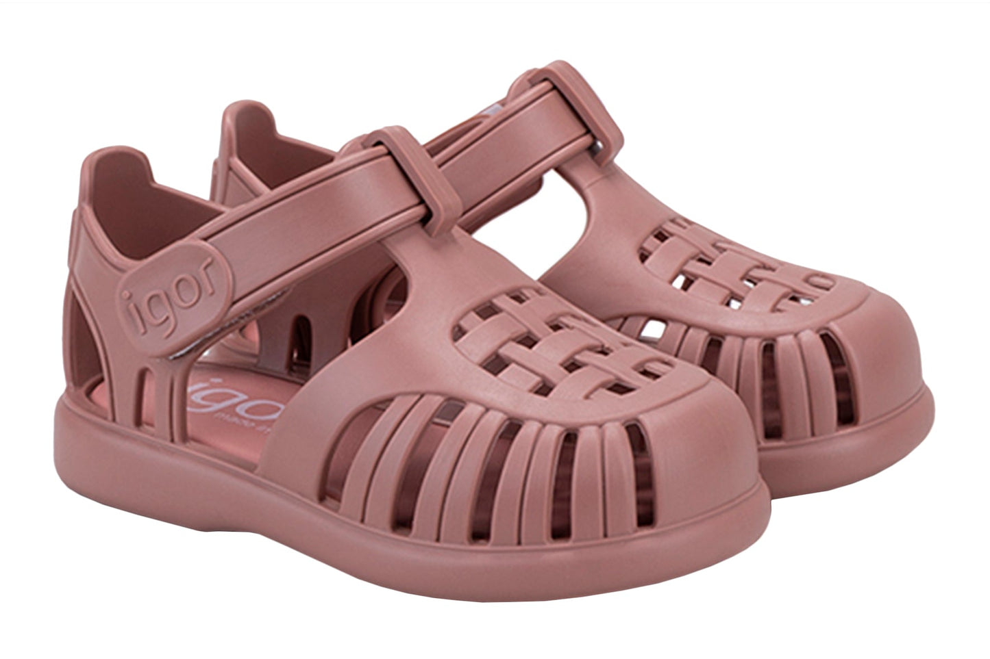 Tobby Solid Sandals - Rosa